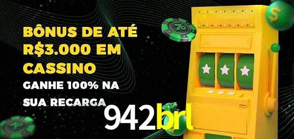 942brl melhor bônus de depósito