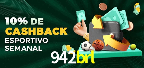 10% de bônus de cashback na 942brl